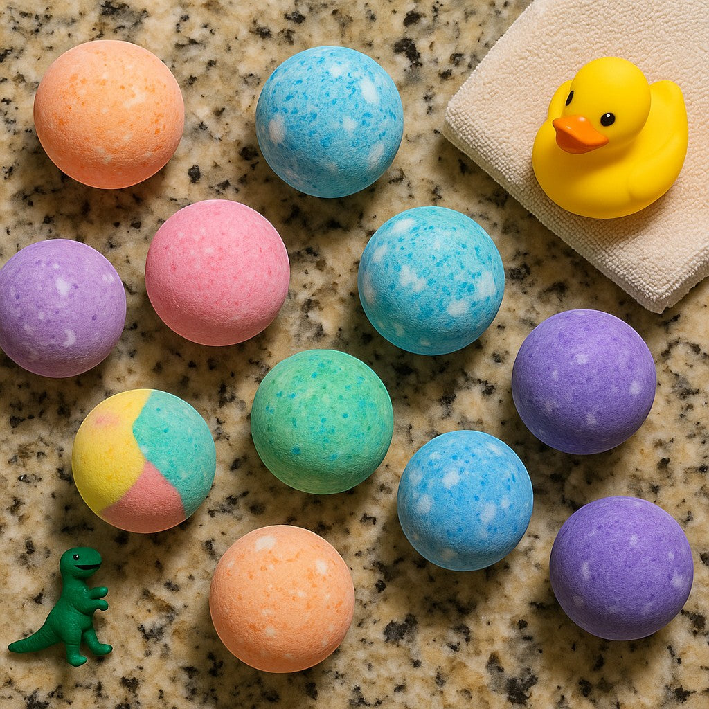 Boomfizzy Soothing Vapor Bath Bombs Kids Surprise Toy2
