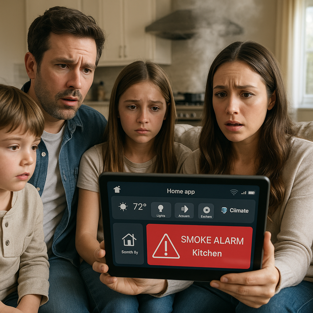 Heiman Smart Photoelectric Smoke Alarm Matter Wireless