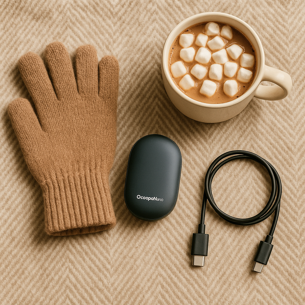 Ocoopa UT3 Nano Rechargeable Hand Warmer Floral