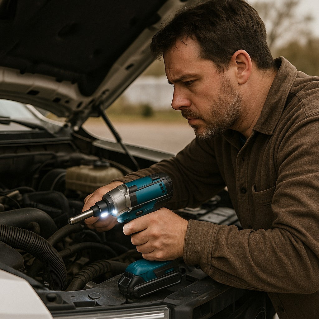 Cordless Impact Wrench 48V Brushless 1/2 Inch High Torque