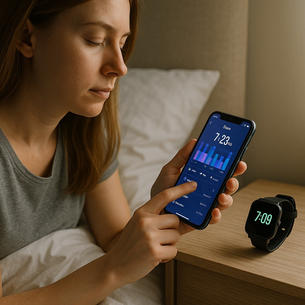 Anyloop Smart Watch Fitness Tracker Heart Rate SpO2