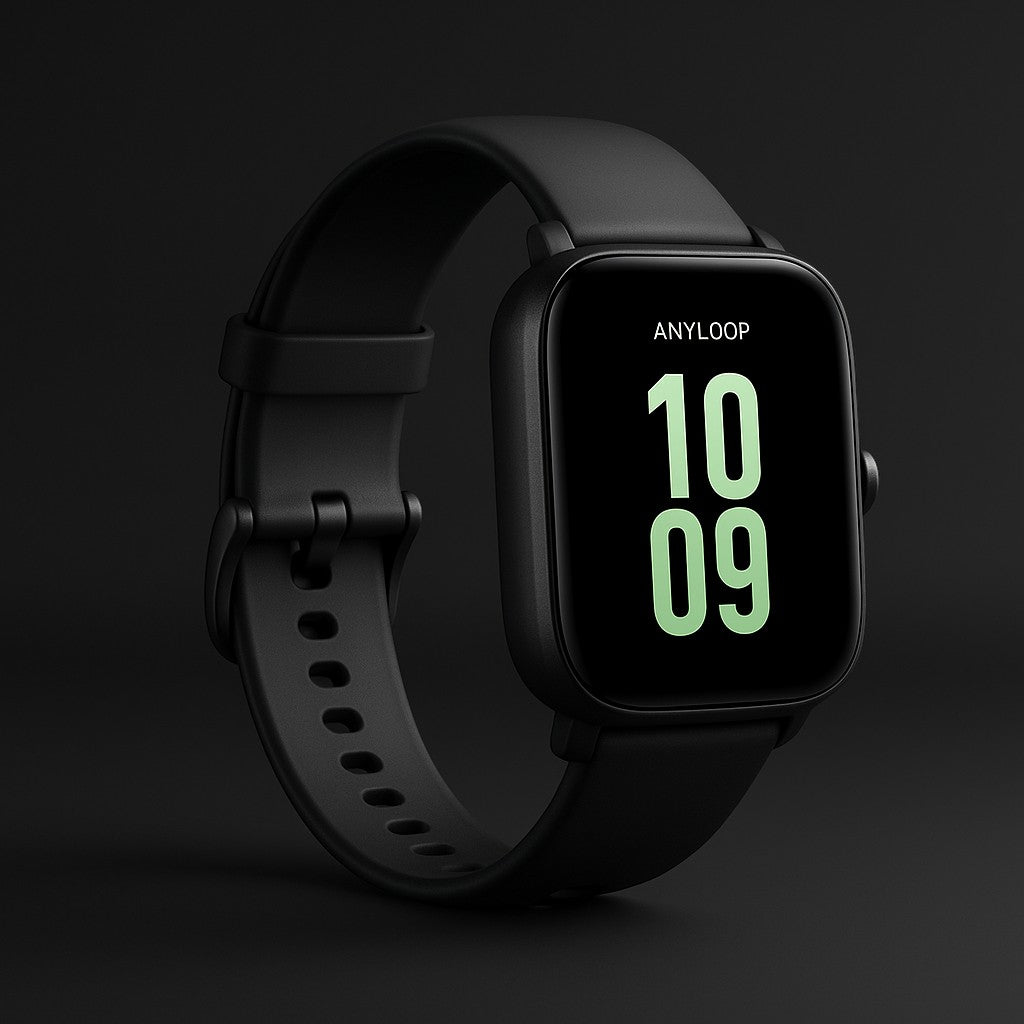 Anyloop Smart Watch Fitness Tracker Heart Rate SpO2