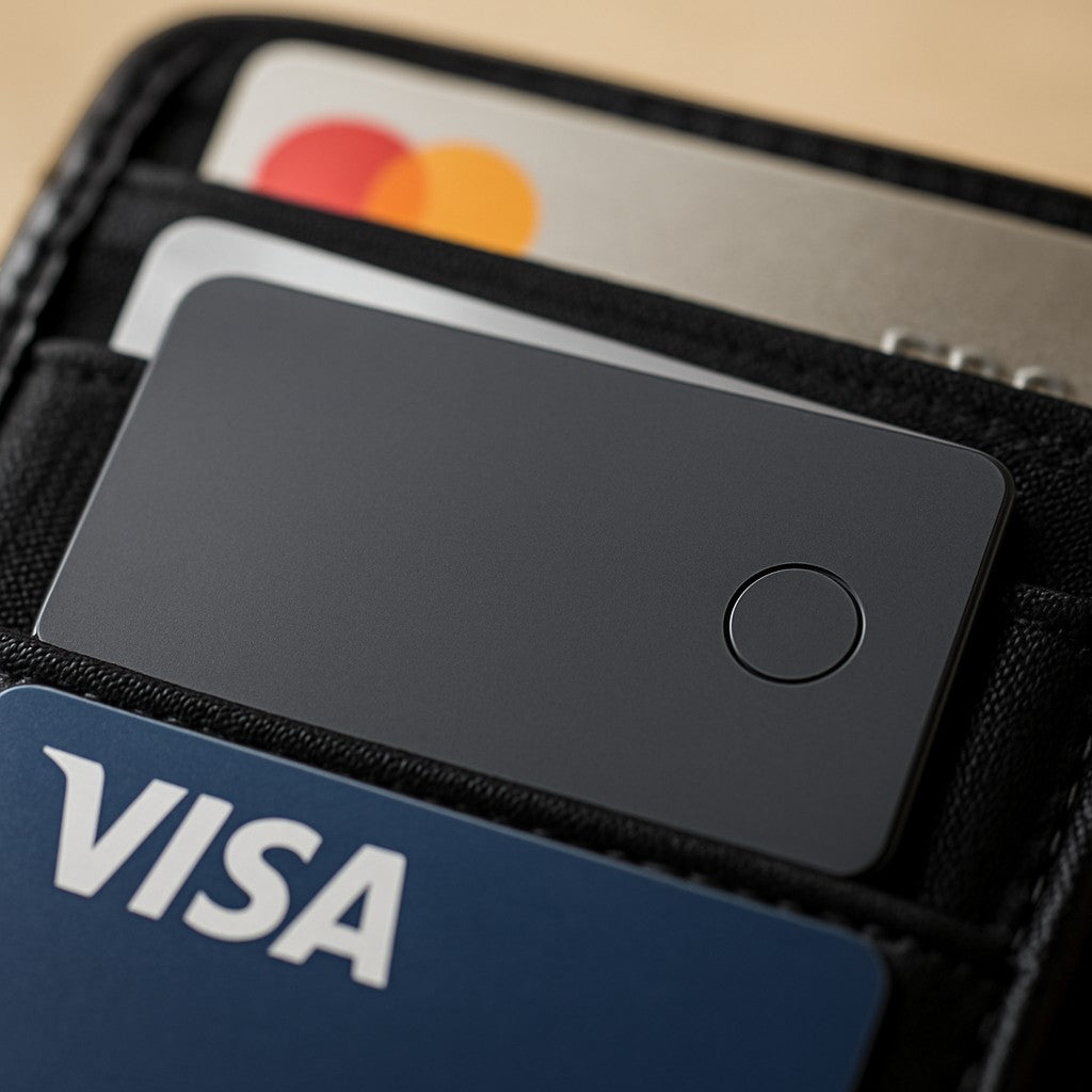 Find My Wallet Card Locator Tracker iOS Rechargeable