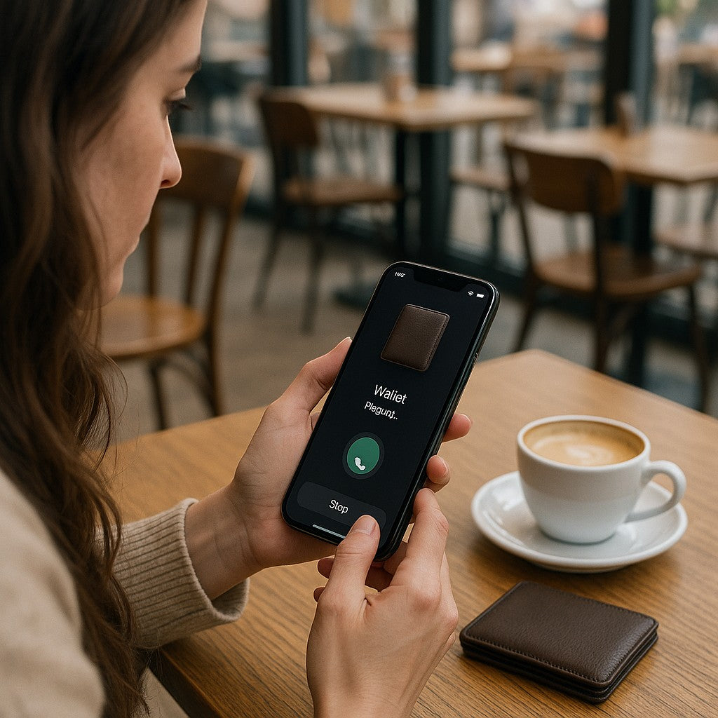 Find My Wallet Card Locator Tracker iOS Rechargeable