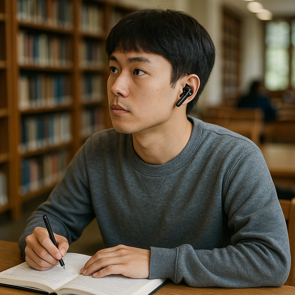 G01 AI Translator Earbuds ENC LED Display Wireless