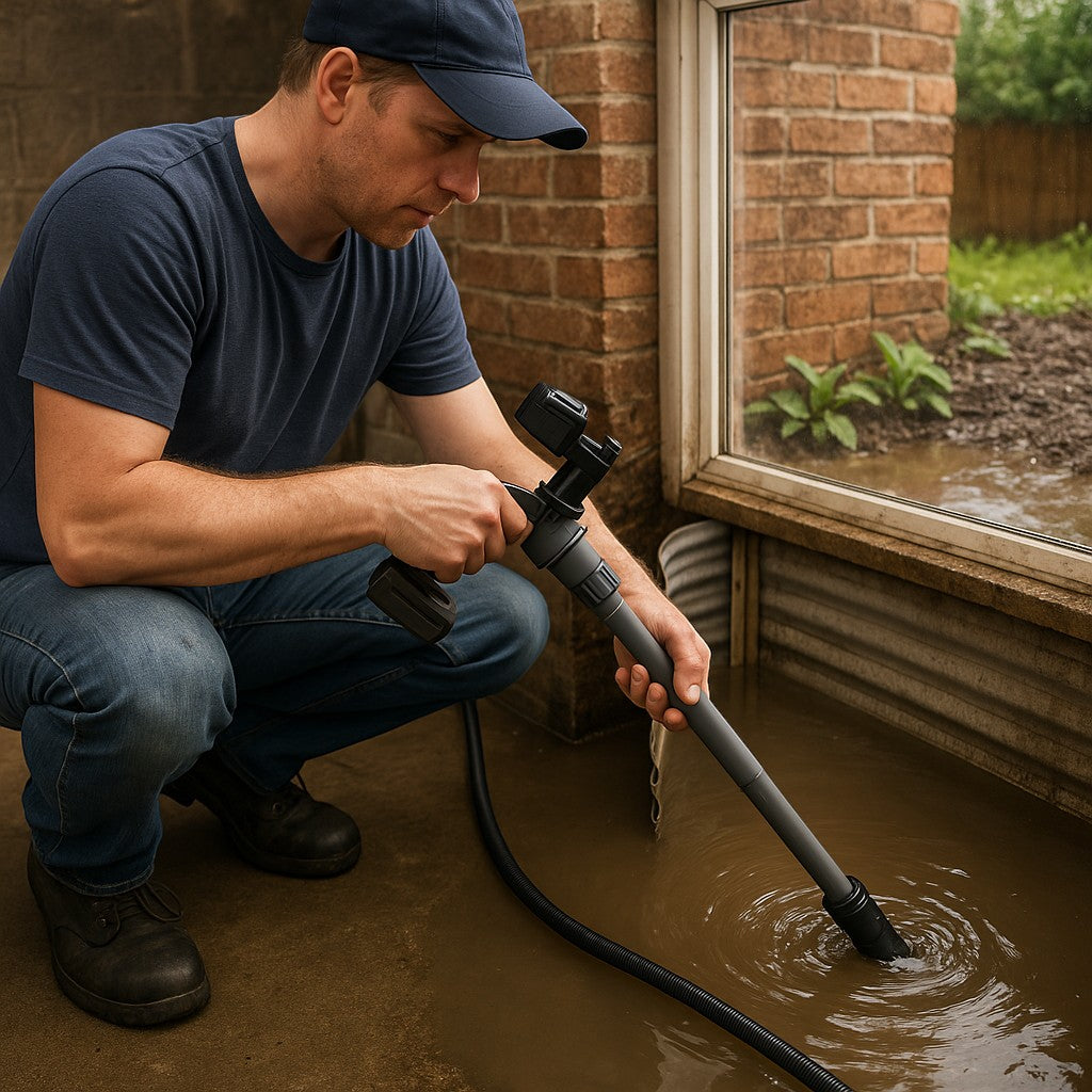Cordless Stick Water Transfer Pump Rechargeable Submersible