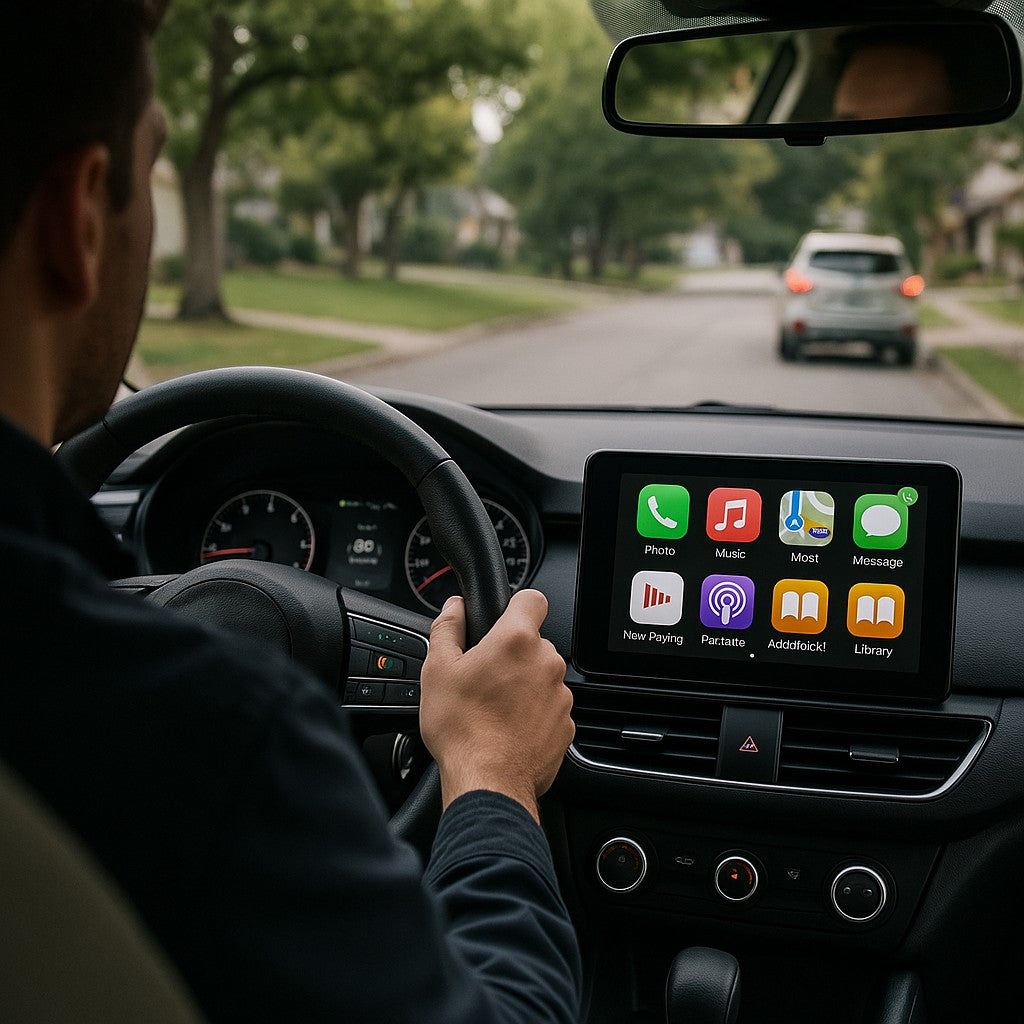 Aimoon Wireless CarPlay Adapter Metal Mini RGB USB