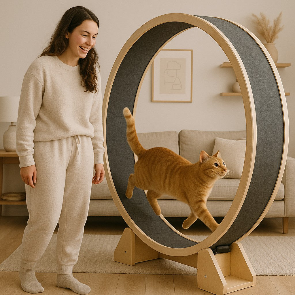 Cat exercise wheel lifestyle 3