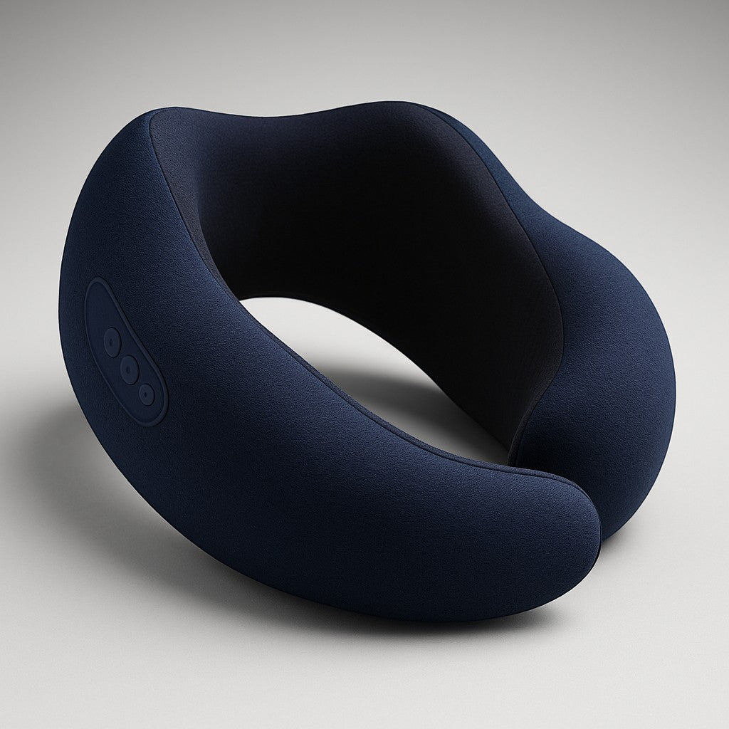 Travel Swan Pillow Memory Foam Neck Support Curved