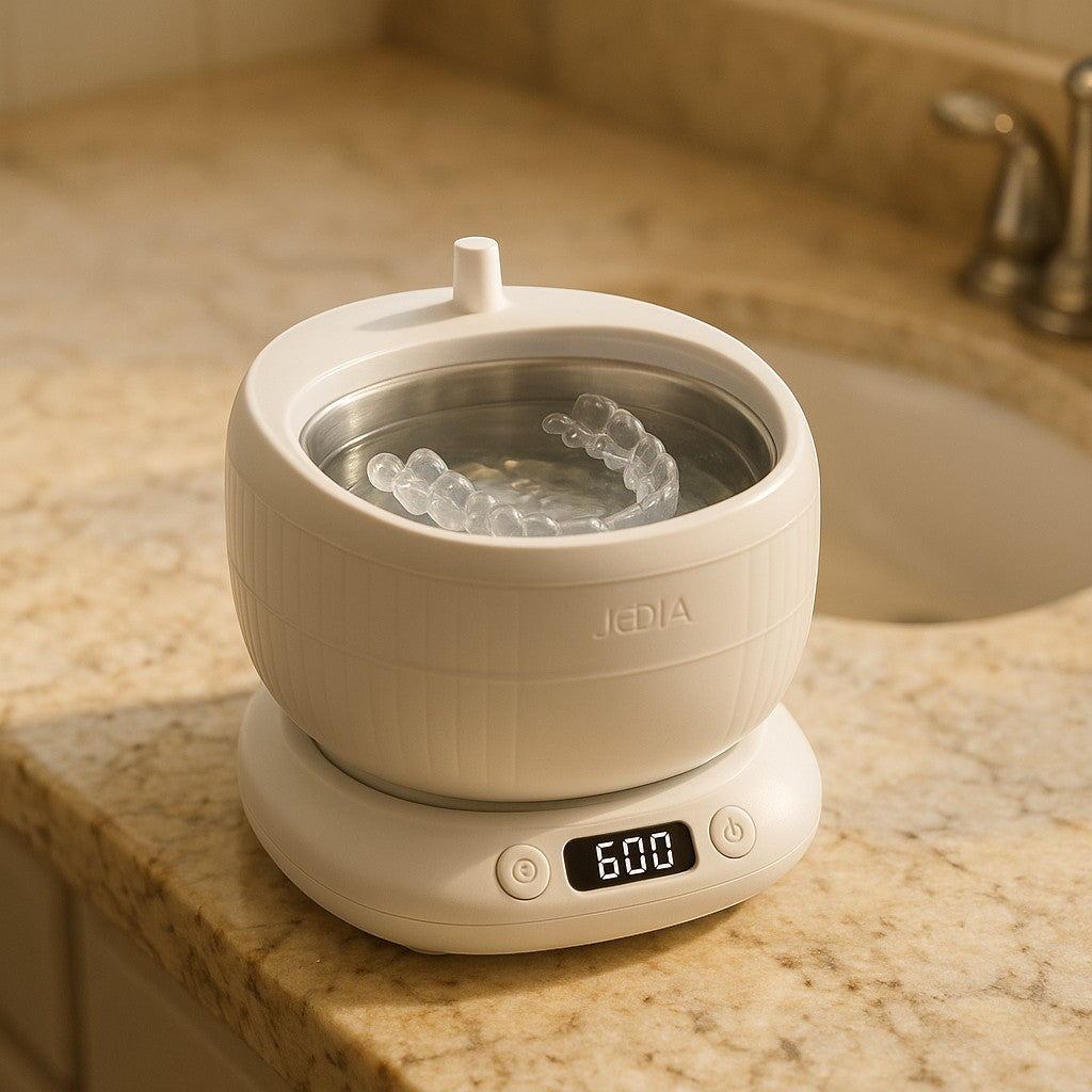 JEDIA Ultrasonic Cleaner for Dentures Retainers Jewelry