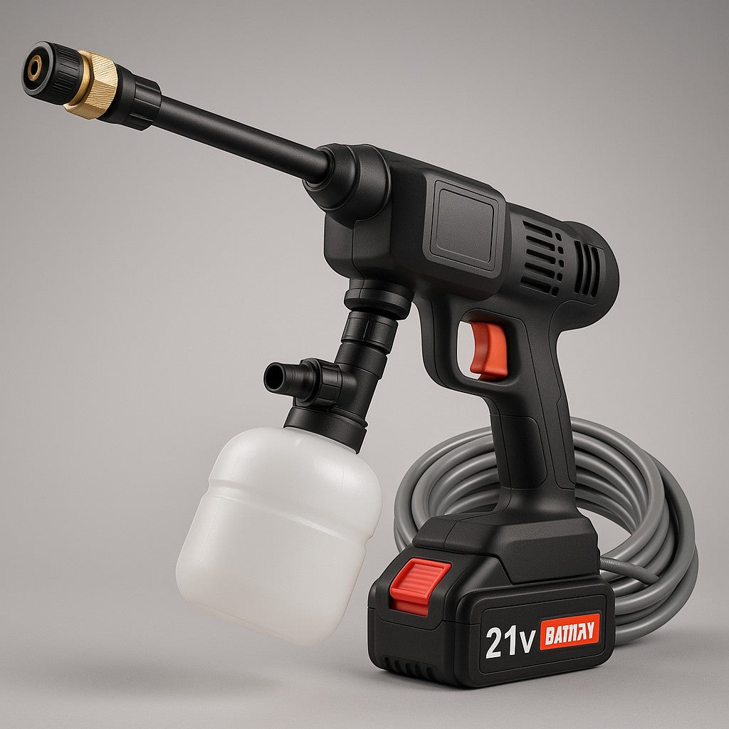 Cordless Portable Pressure Washer 21V Battery Case