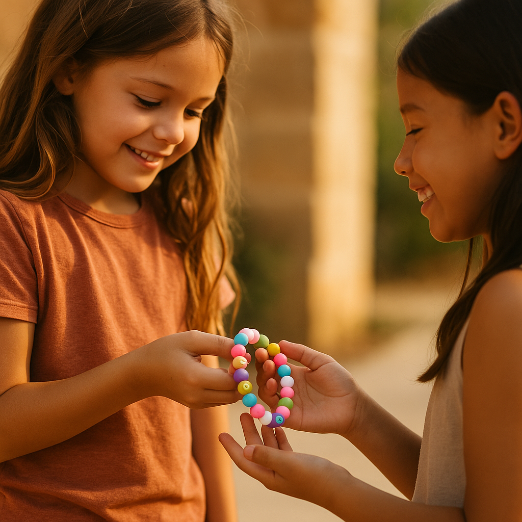 BESTNOW Clay Beads Jewelry Making Kit Ages 6 Plus