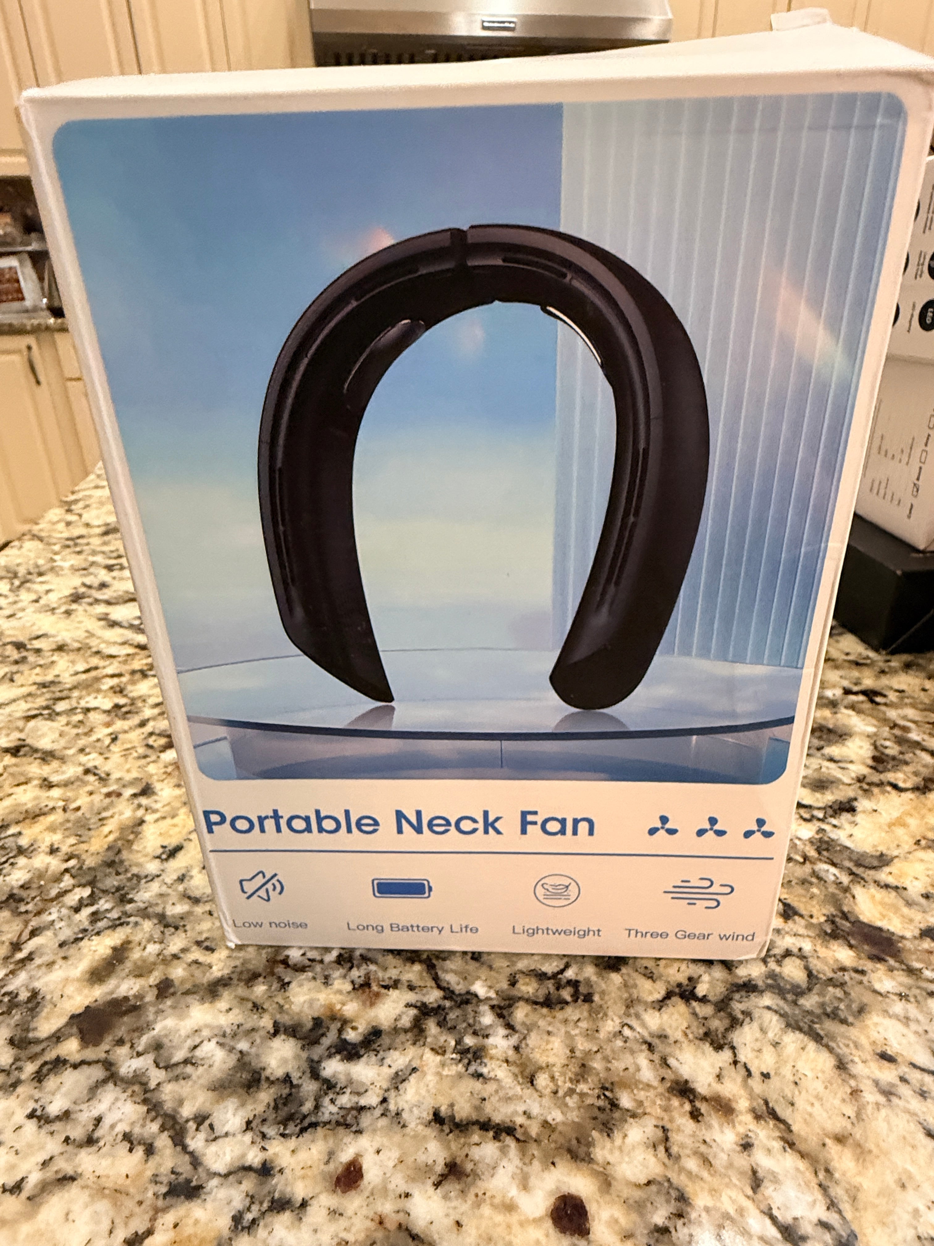 Portable Neck Fan Bladeless Rechargeable Hands-Free