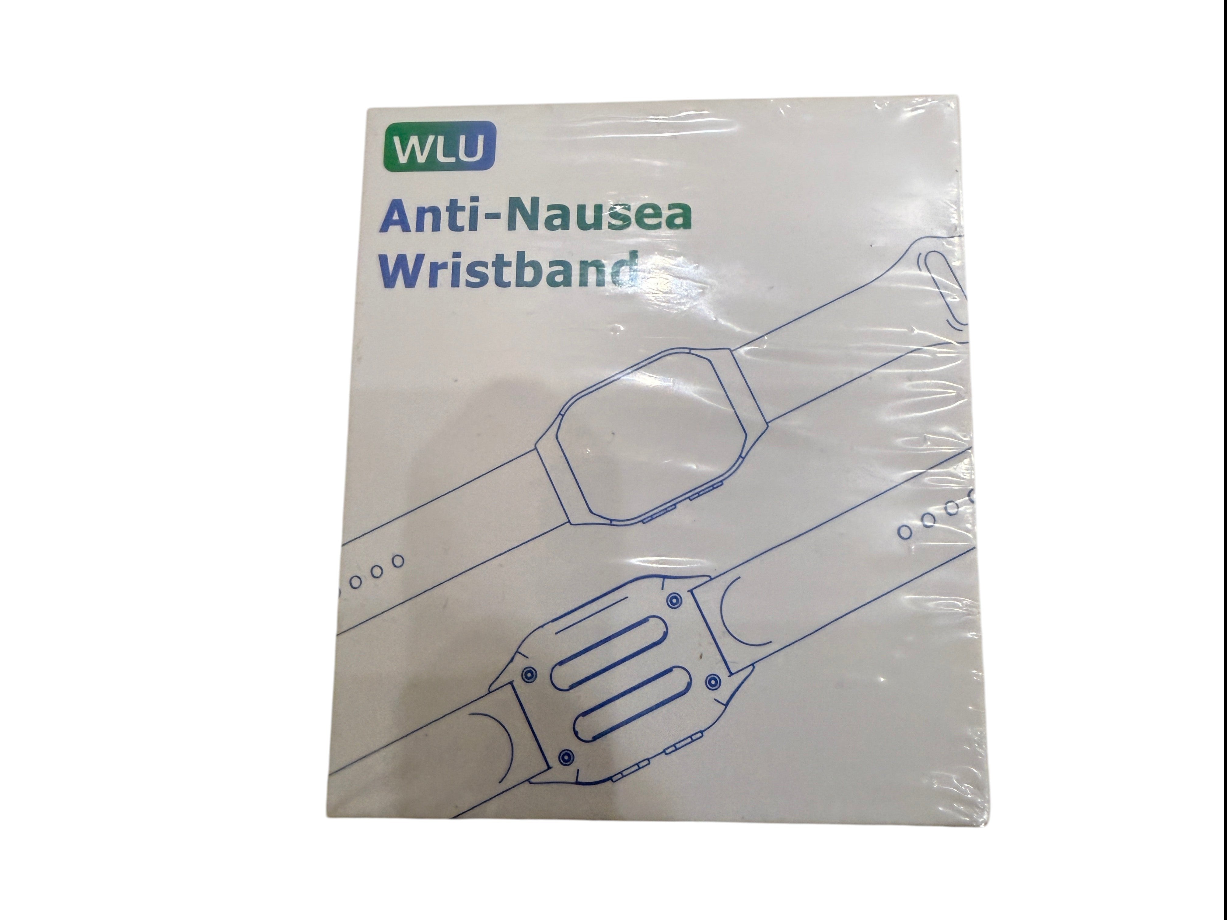 WLU anti nausea wristband package front