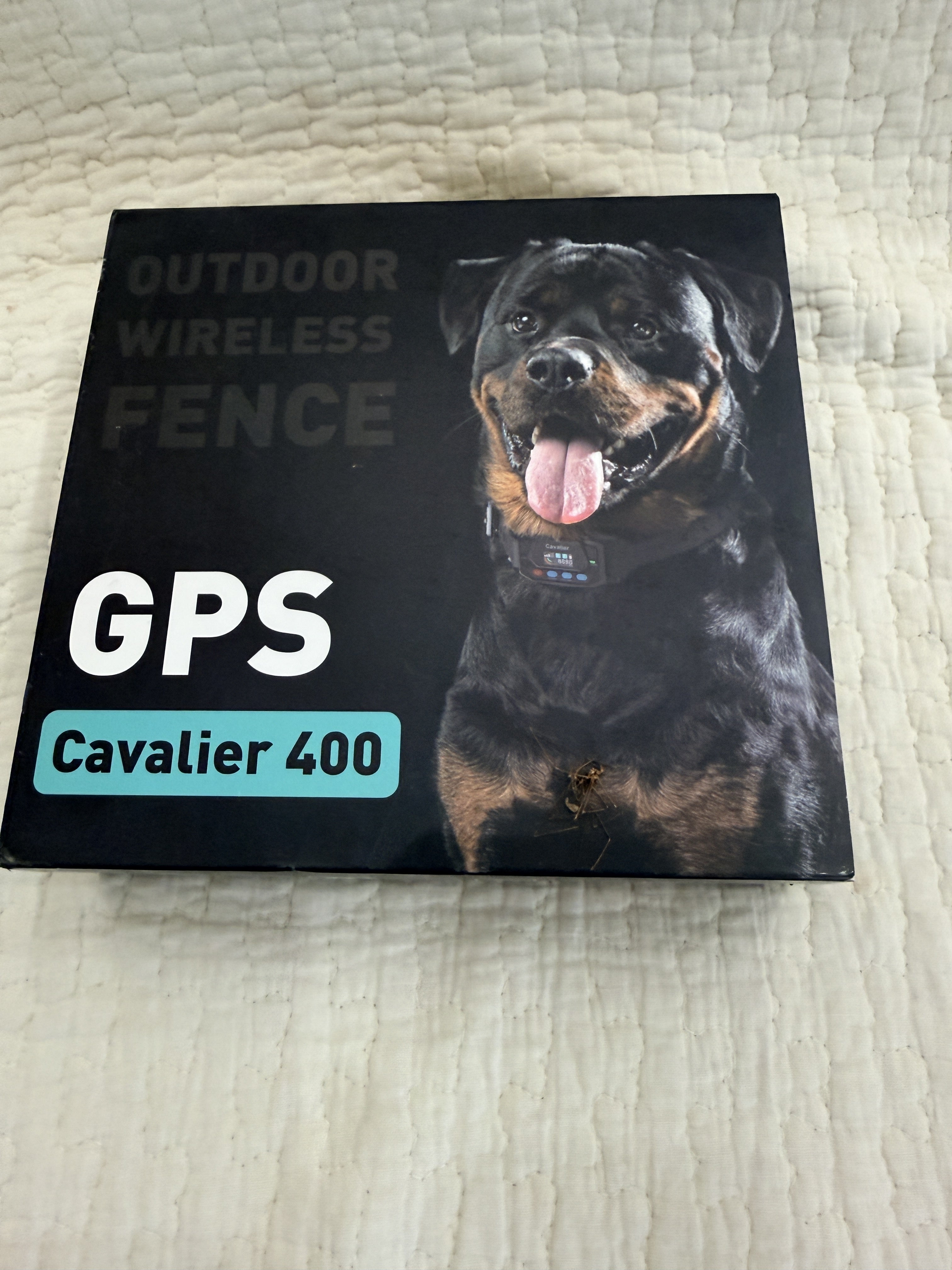 Cavalier 400 GPS dog fence box front
