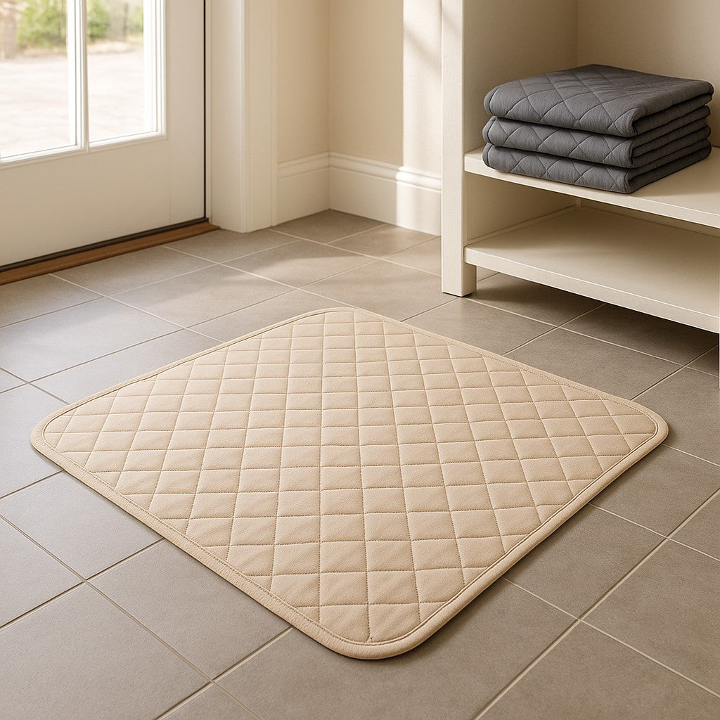 Pet pad in crate