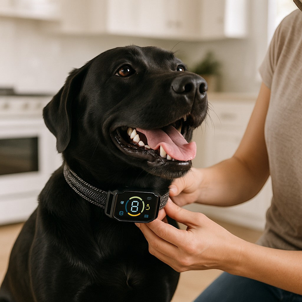 Smart Dog Bark Collar WH-NS01 lifestyle 3