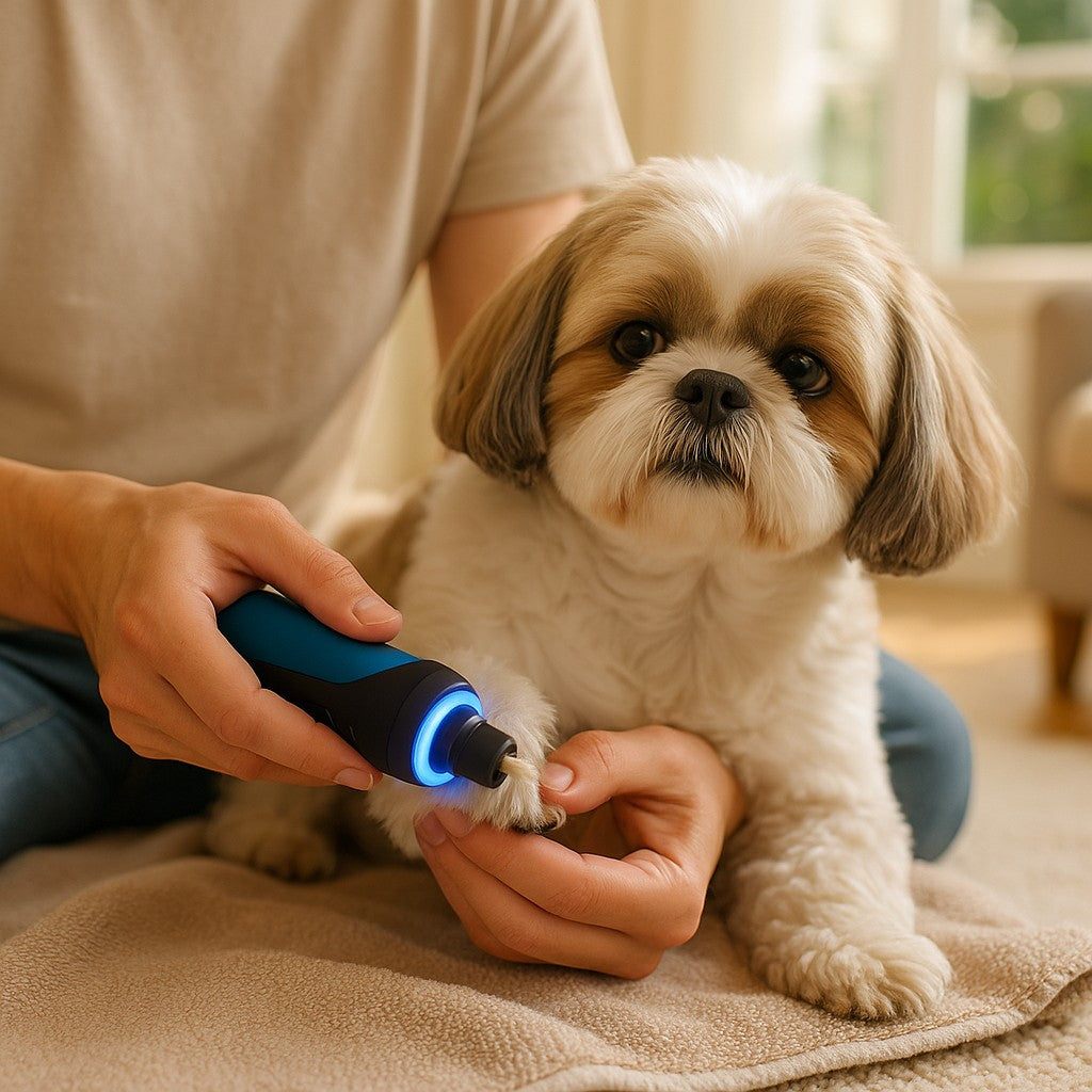 NAIGRINS Dog Nail Grinder Clipper lifestyle 1