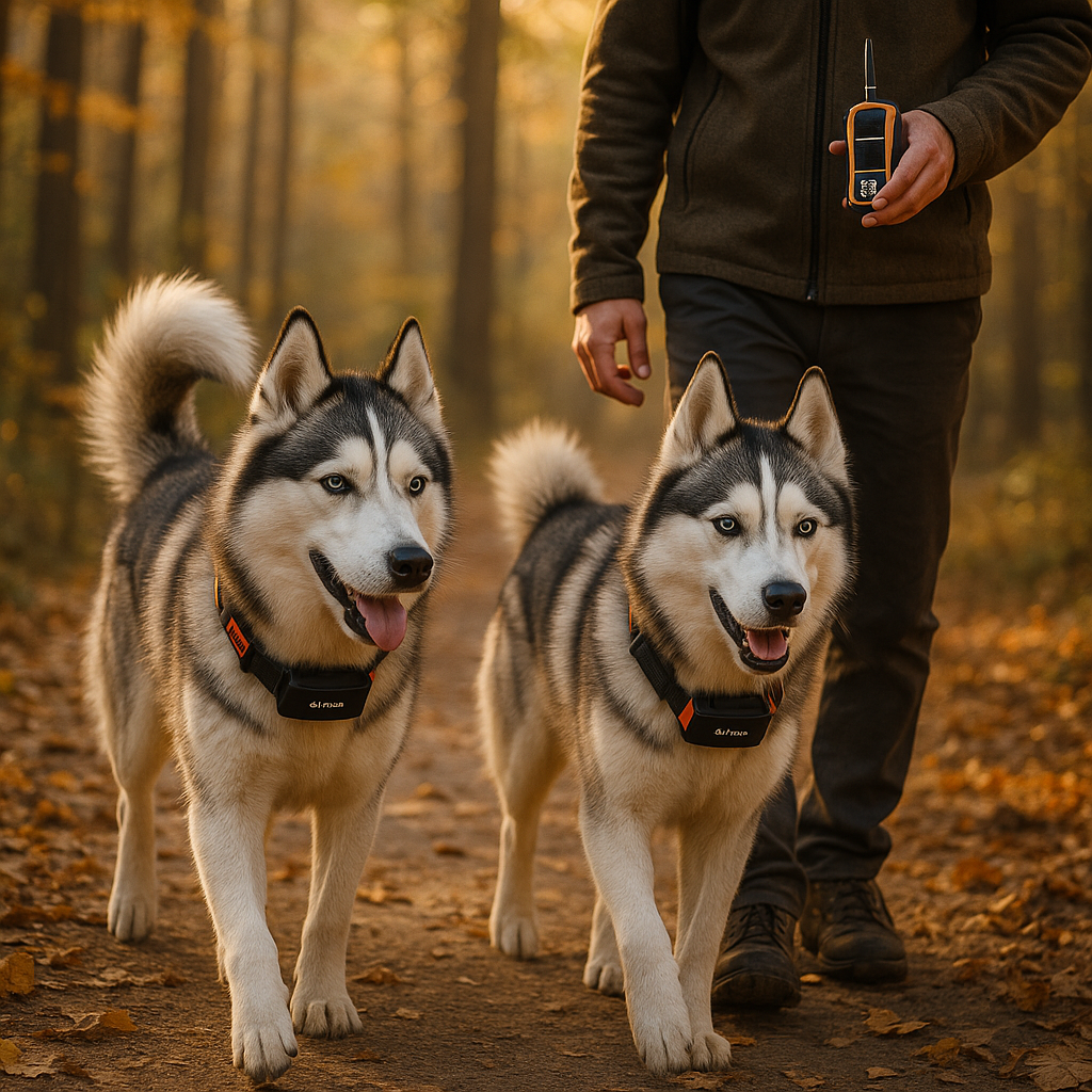 Gworld AD-D01 Electronic Dog Training Collar lifestyle 3