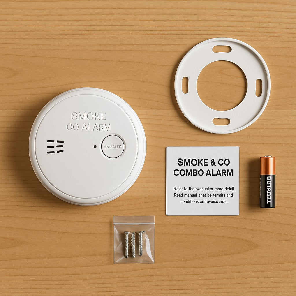 Smoke & Carbon Monoxide Detector Combo Alarm 10-Year