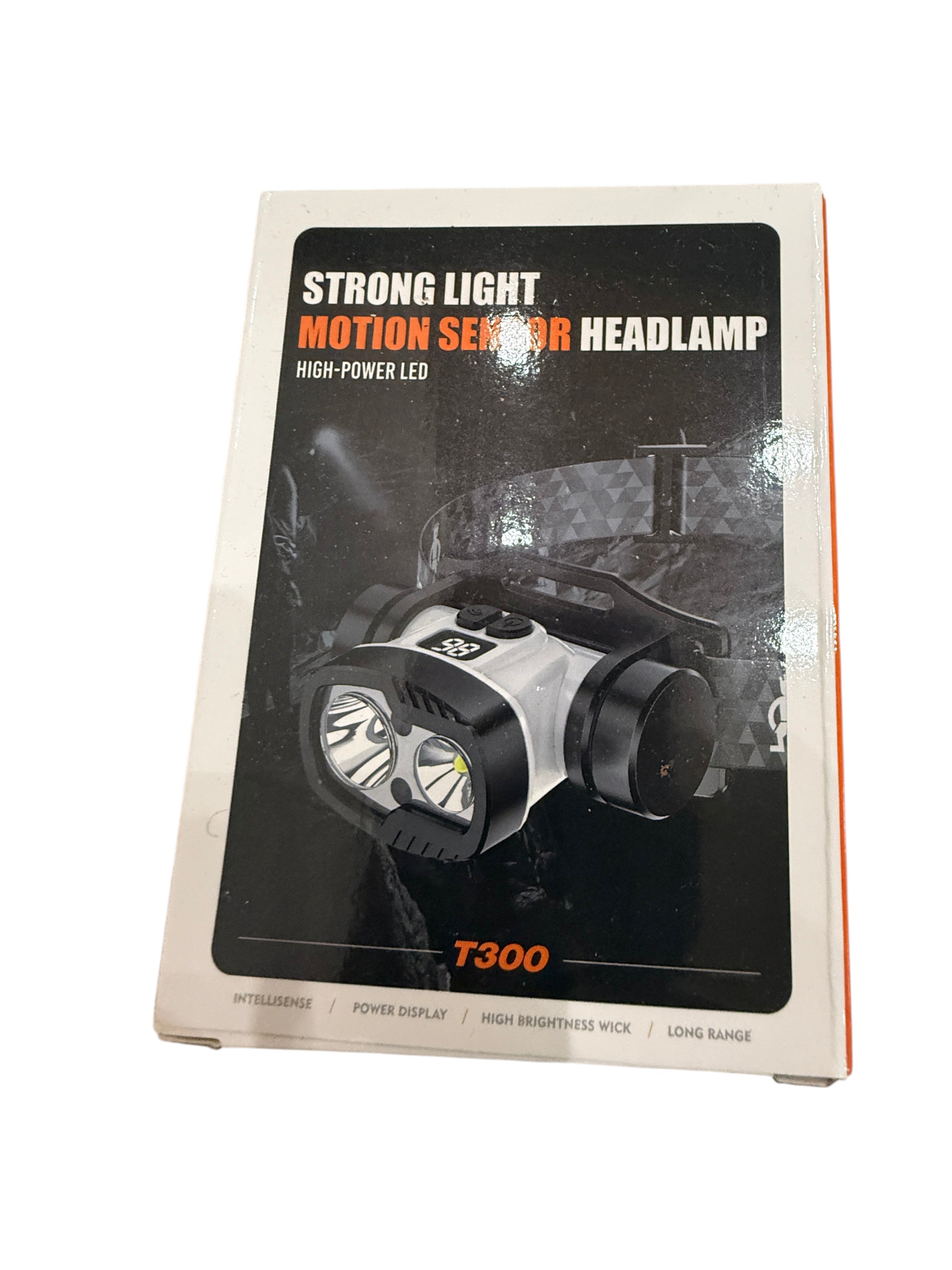 T300 Motion Sensor LED Headlamp USB-C Rechargeable