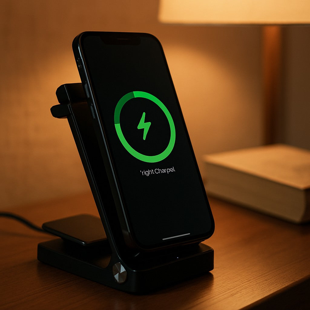 3-in-1 Wireless Charging Station Phone Watch Earbuds