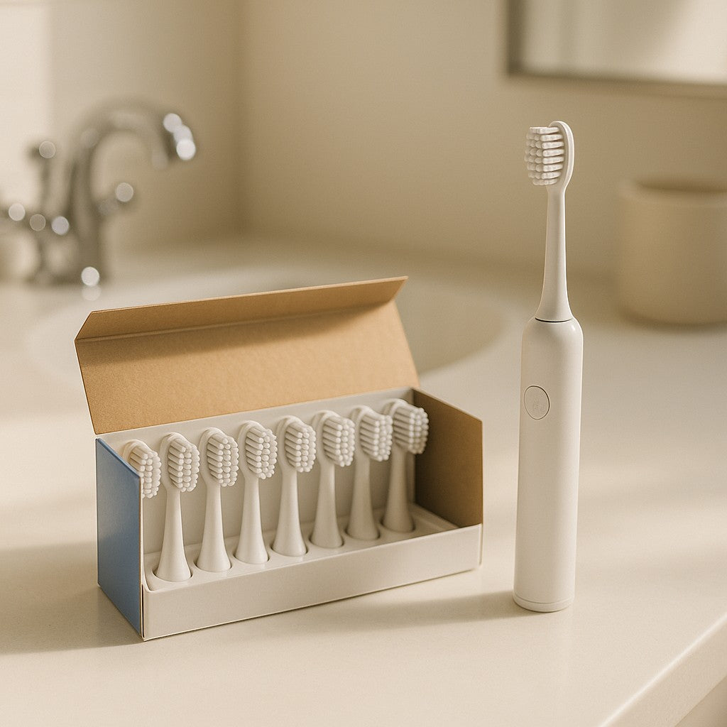 Replacement Toothbrush Heads 10-Pack White Electric