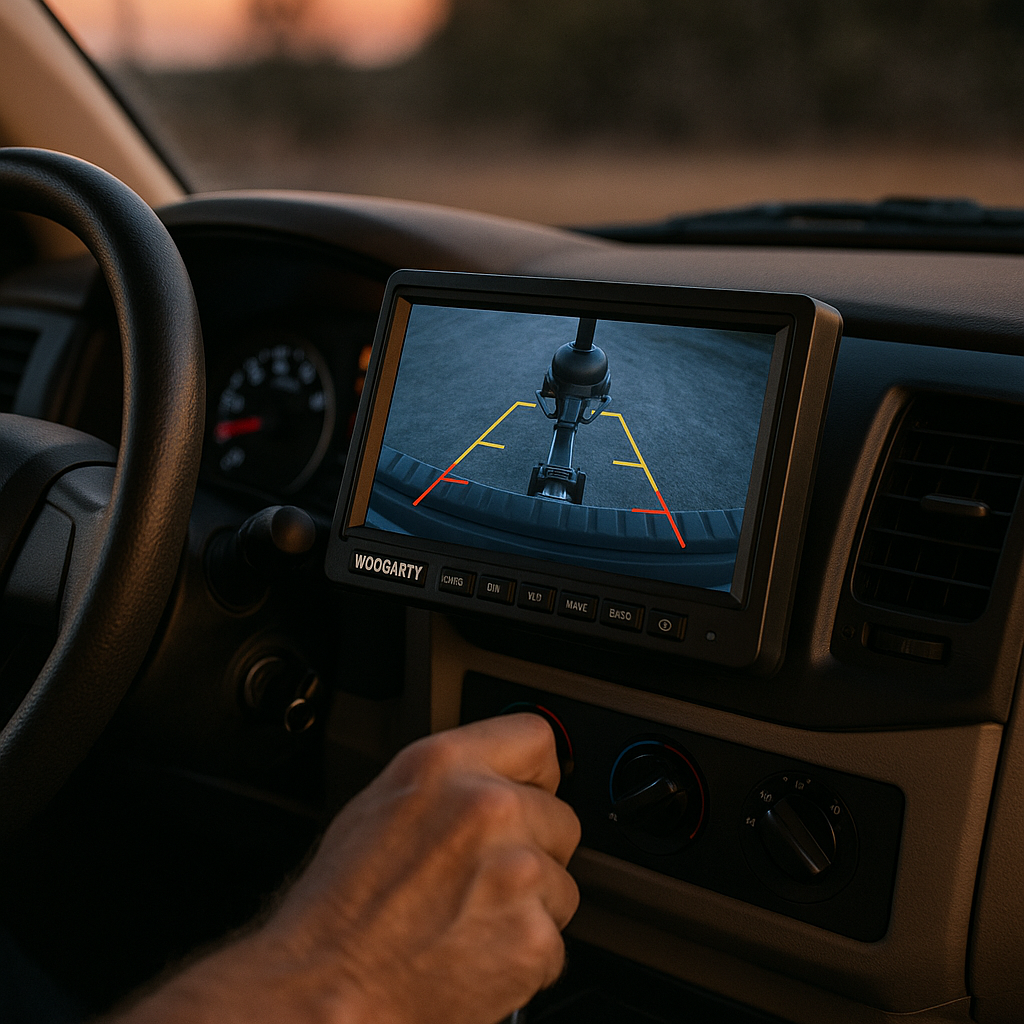 WOOCARTY Car Rearview Monitor - lifestyle