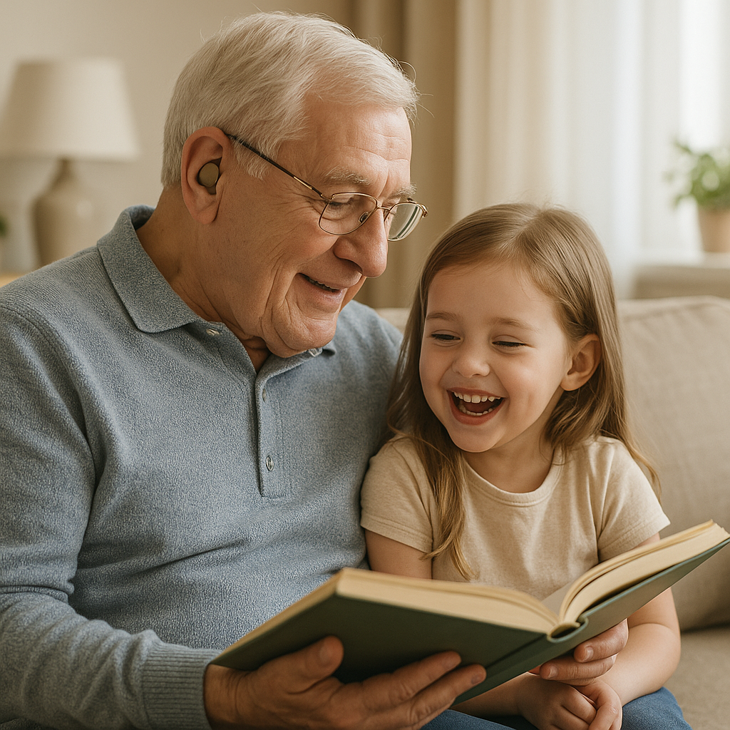 Rechargeable Hearing Aids for Seniors — Invisible Pair