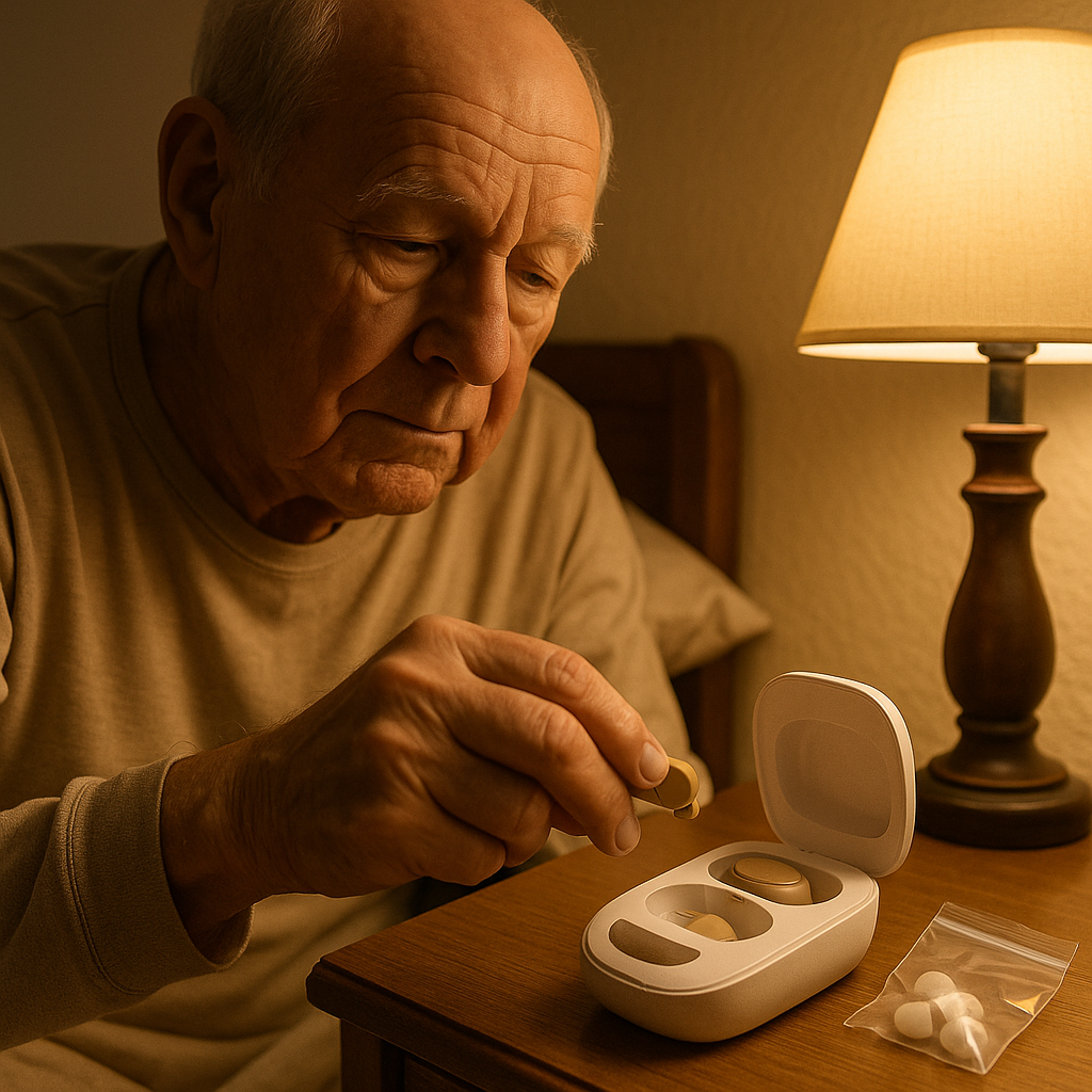 Rechargeable Hearing Aids for Seniors — Invisible Pair