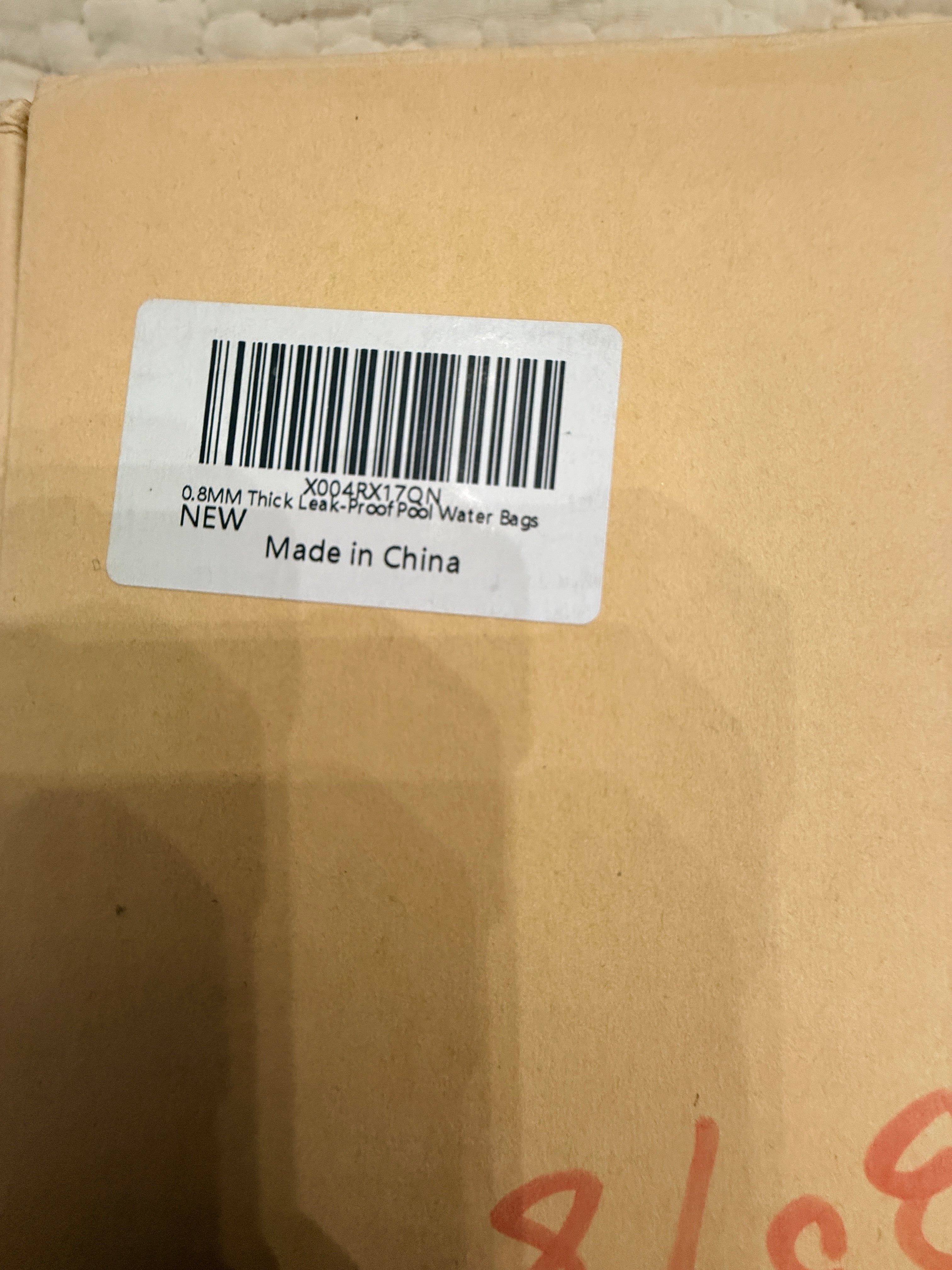 Leak-Proof Pool Cover Water Bag Weight 0.8mm Pack
