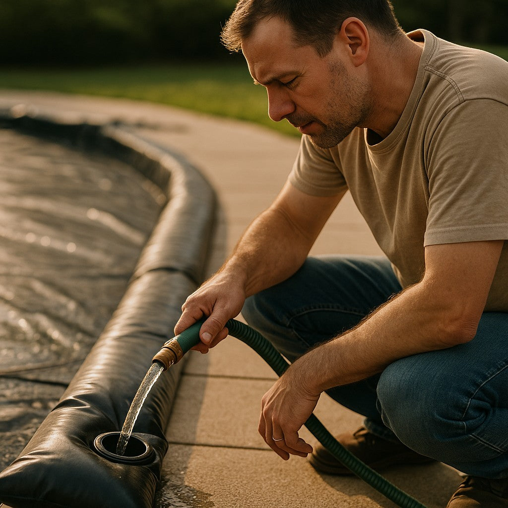 Leak-Proof Pool Cover Water Bag Weight 0.8mm Pack