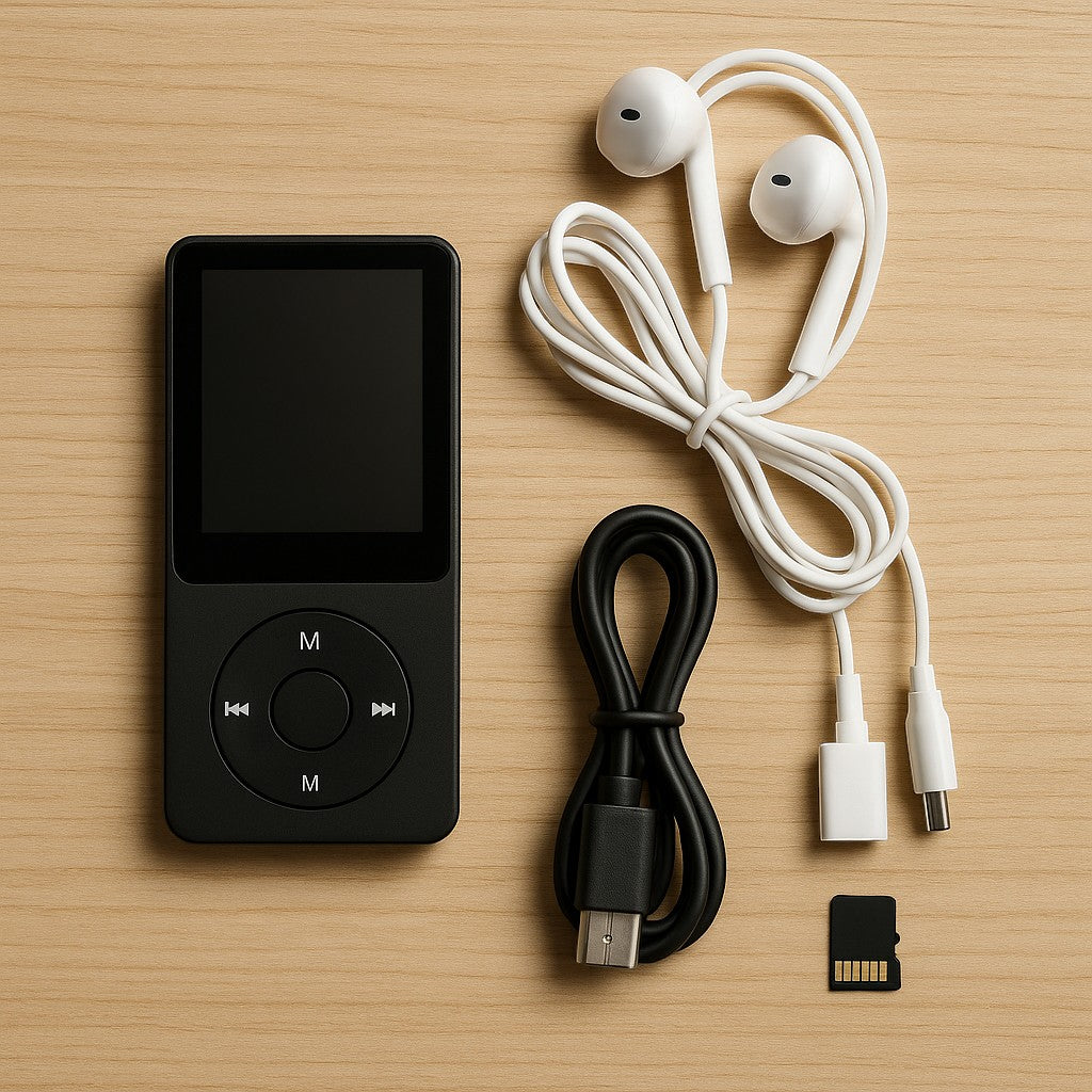 MP3 Player Bluetooth 128GB Portable with Earphones