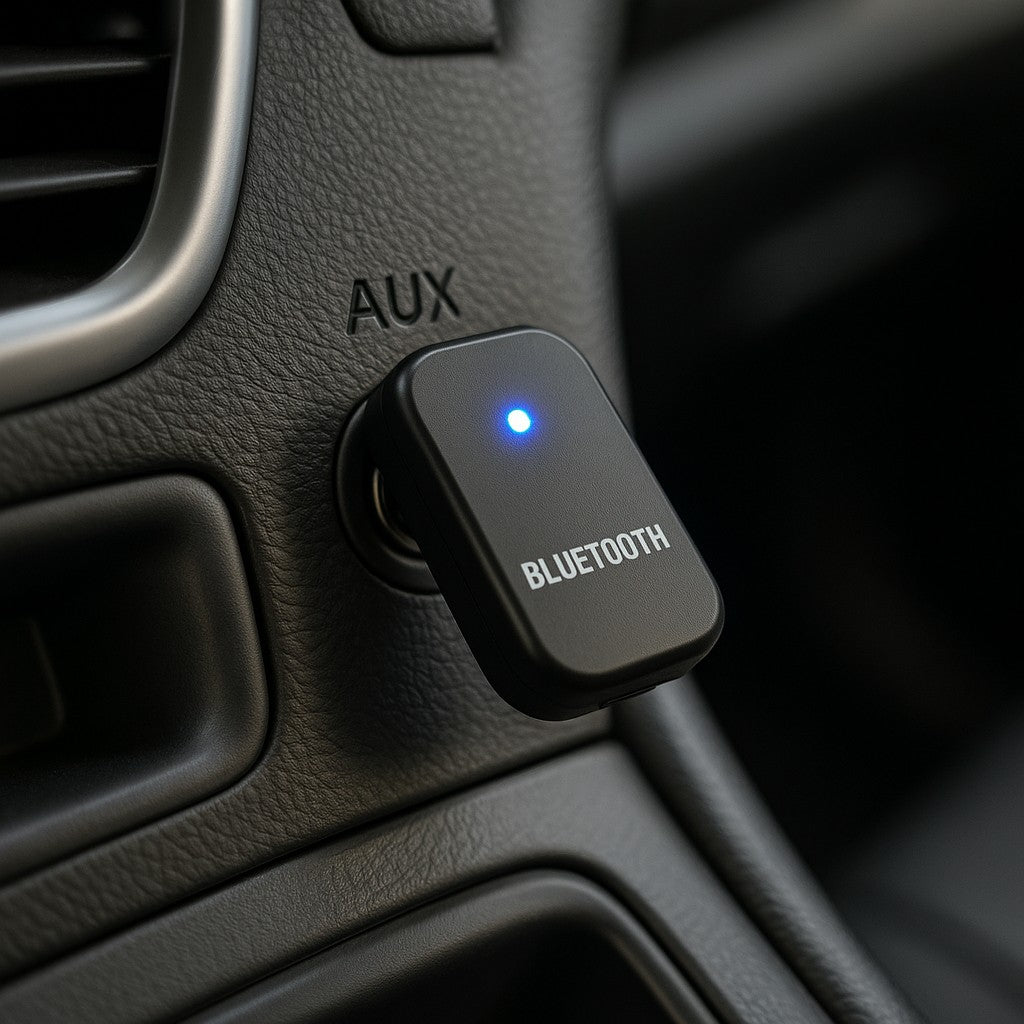 Wireless Bluetooth AUX Streaming Adapter for Vehicle