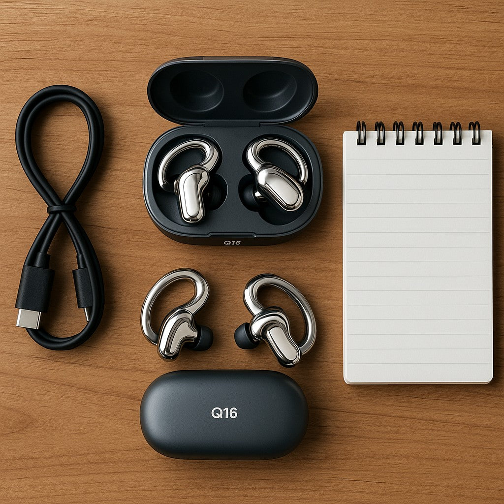 YYK Q16 AI Open-Ear True Wireless Earbuds