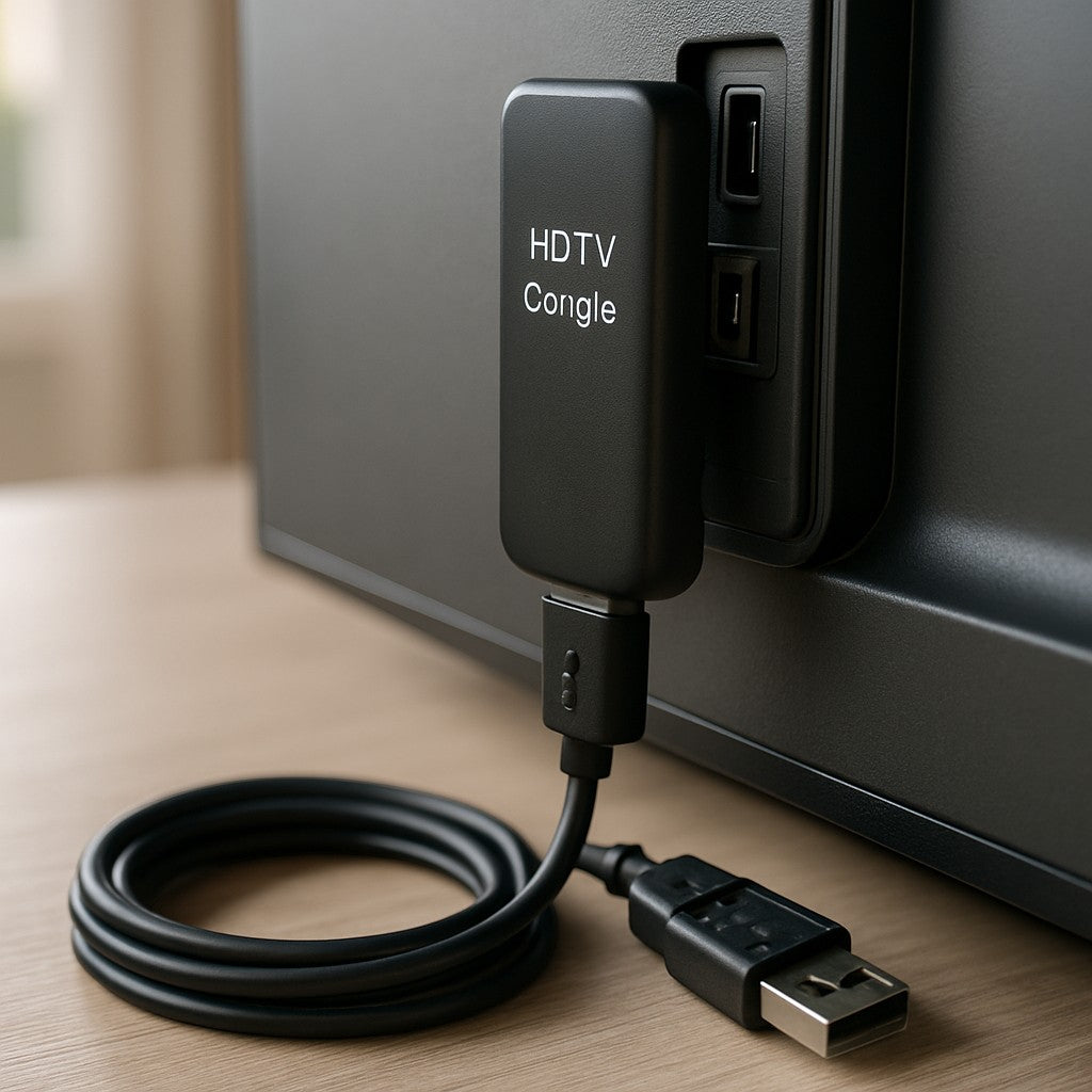 Full Screen HDTV Dongle Wireless Phone to TV Mirror 1080P