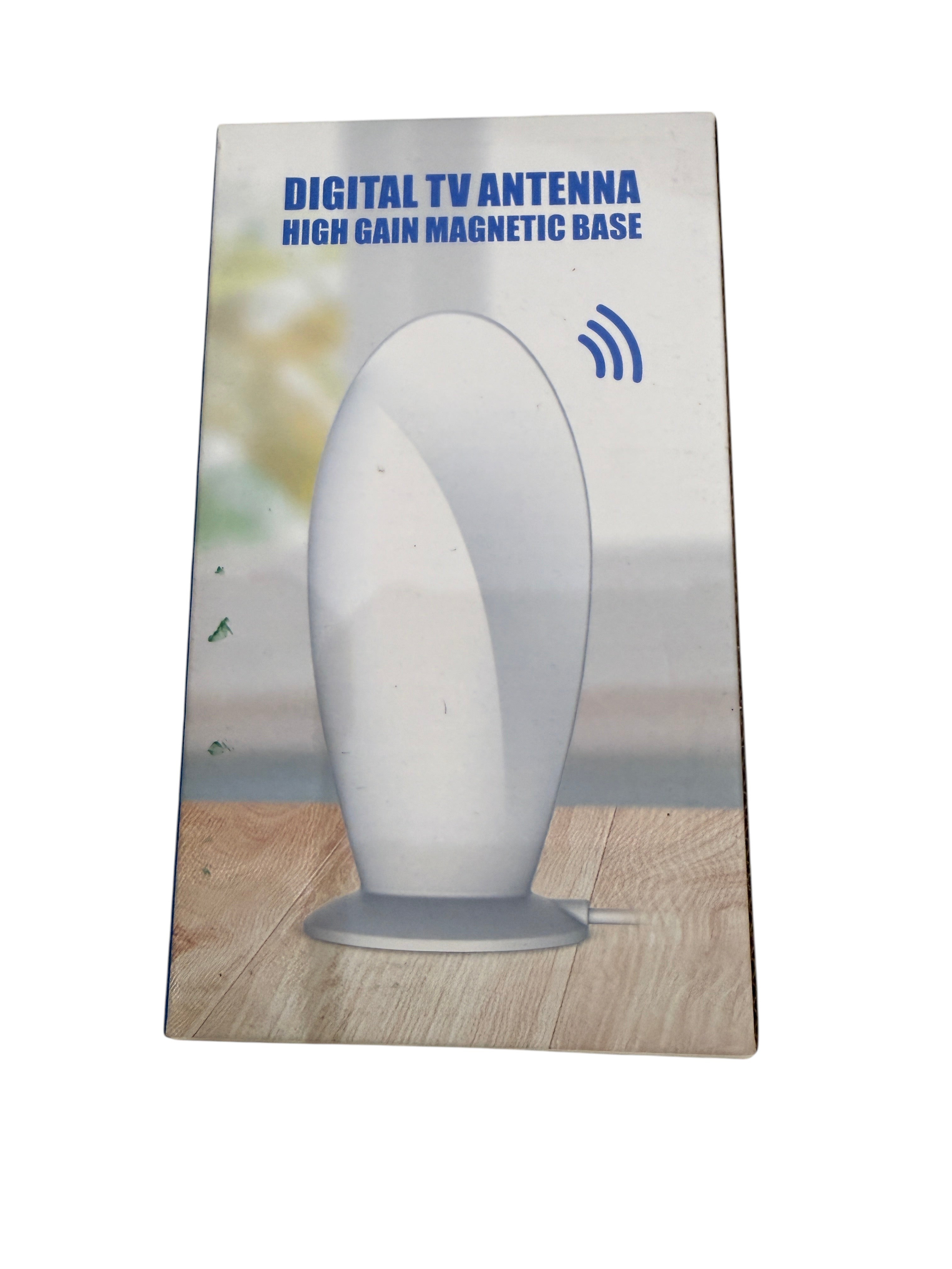 Digital TV Antenna High Gain Magnetic Base Indoor RV