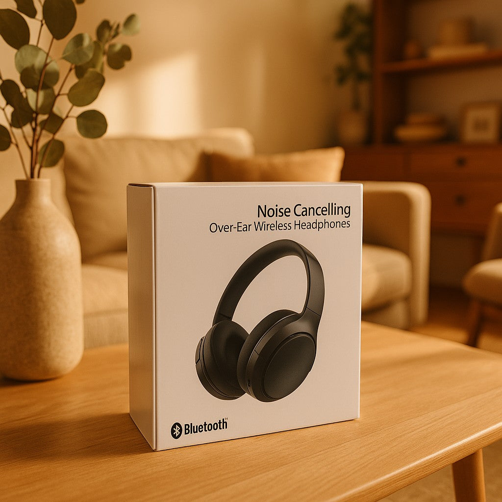 Noise Cancelling Over-Ear Wireless Bluetooth Headphones lifestyle 5