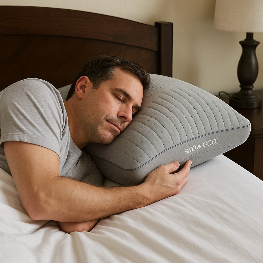 Puresnoo Triple Flow Cooling Pillow lifestyle 3