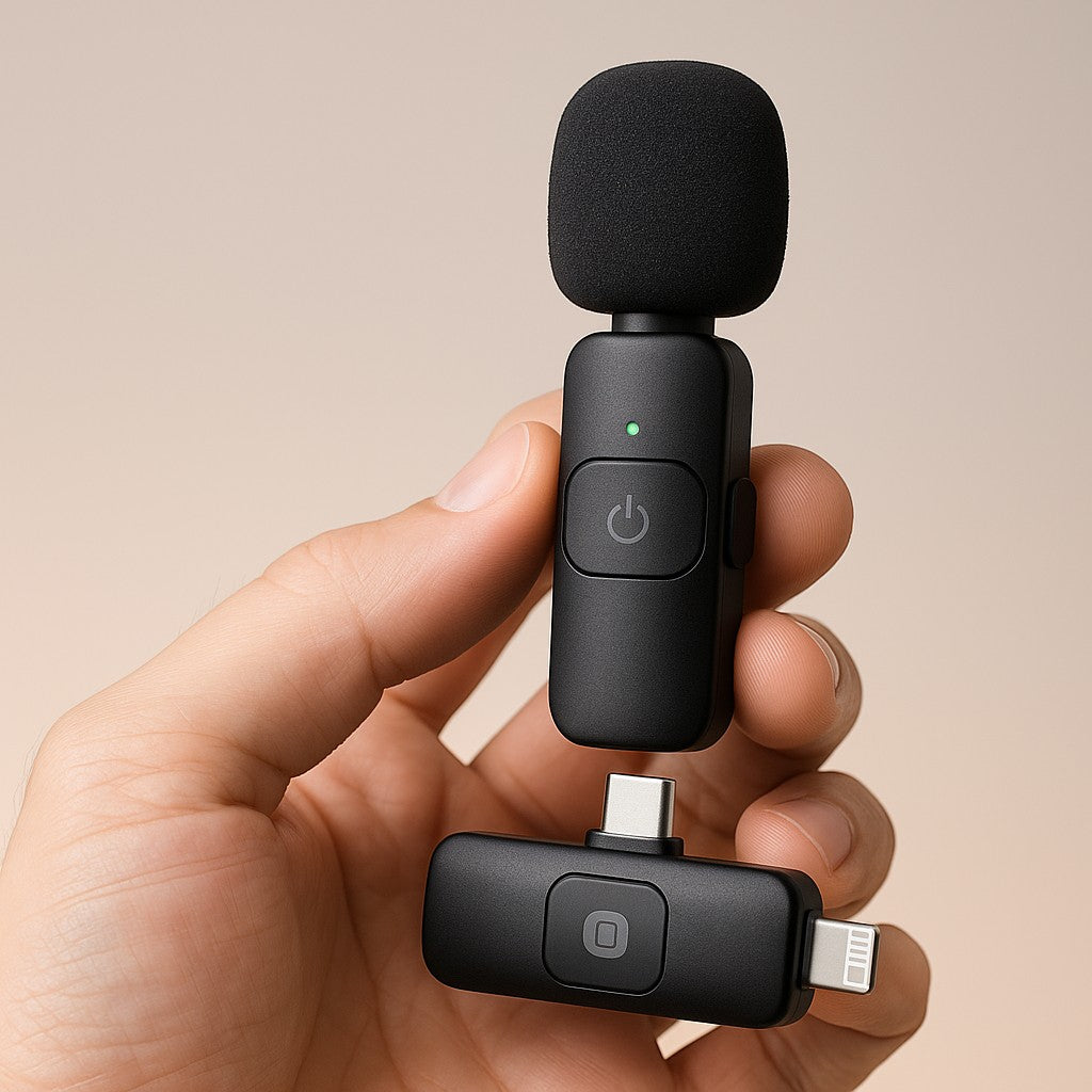 PQRQP Wireless Lavalier Mini Mic lifestyle 6