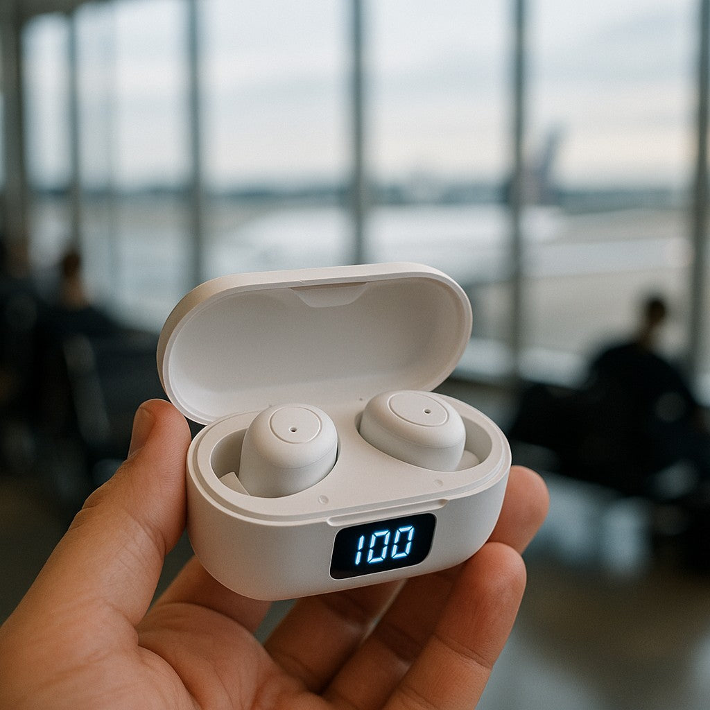 M57 AI Translator Wireless Earbuds — TWS Real-Time Voice