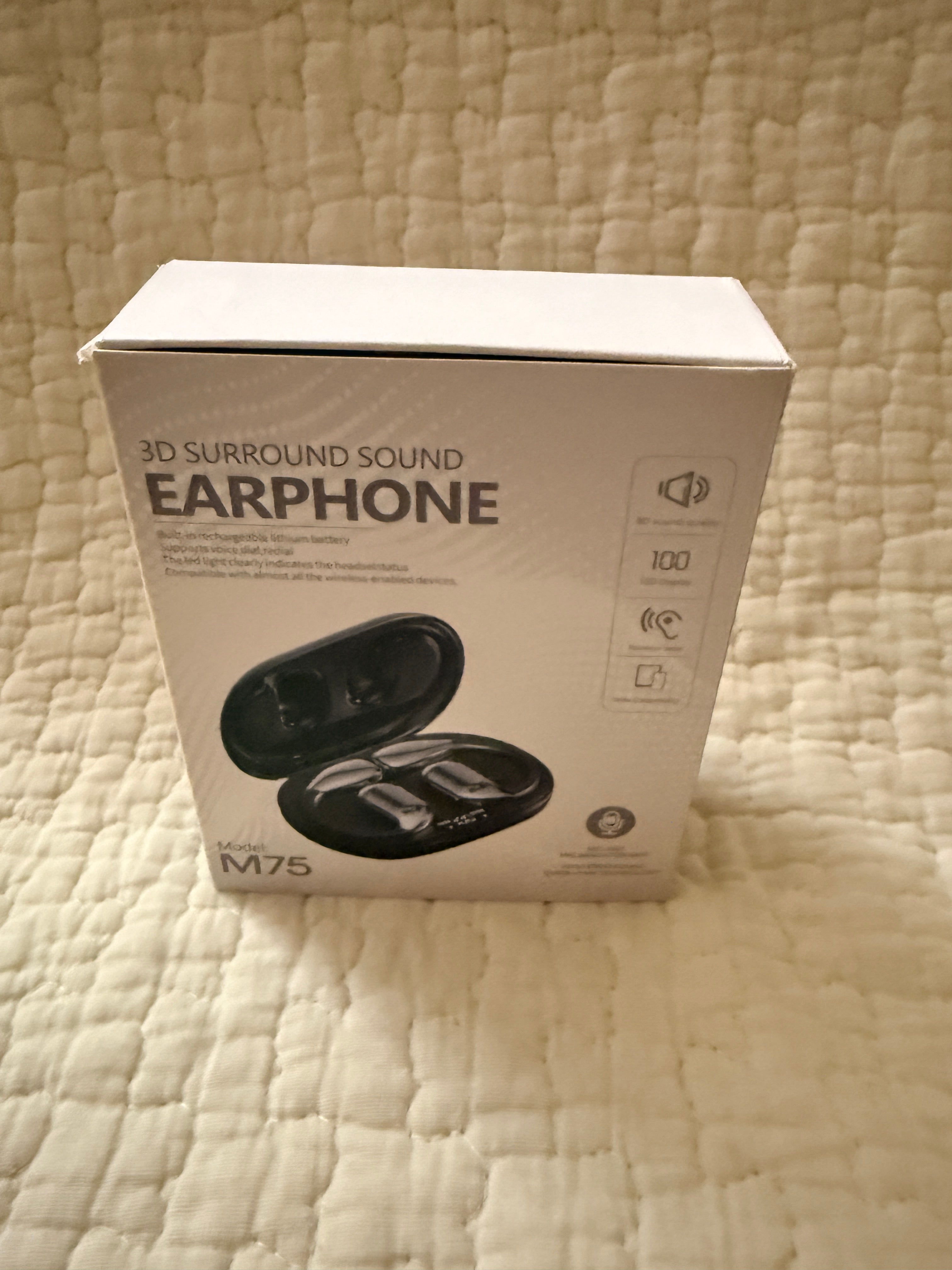 xxxx Merryking M75 3D Surround Sound TWS Wireless Earbuds