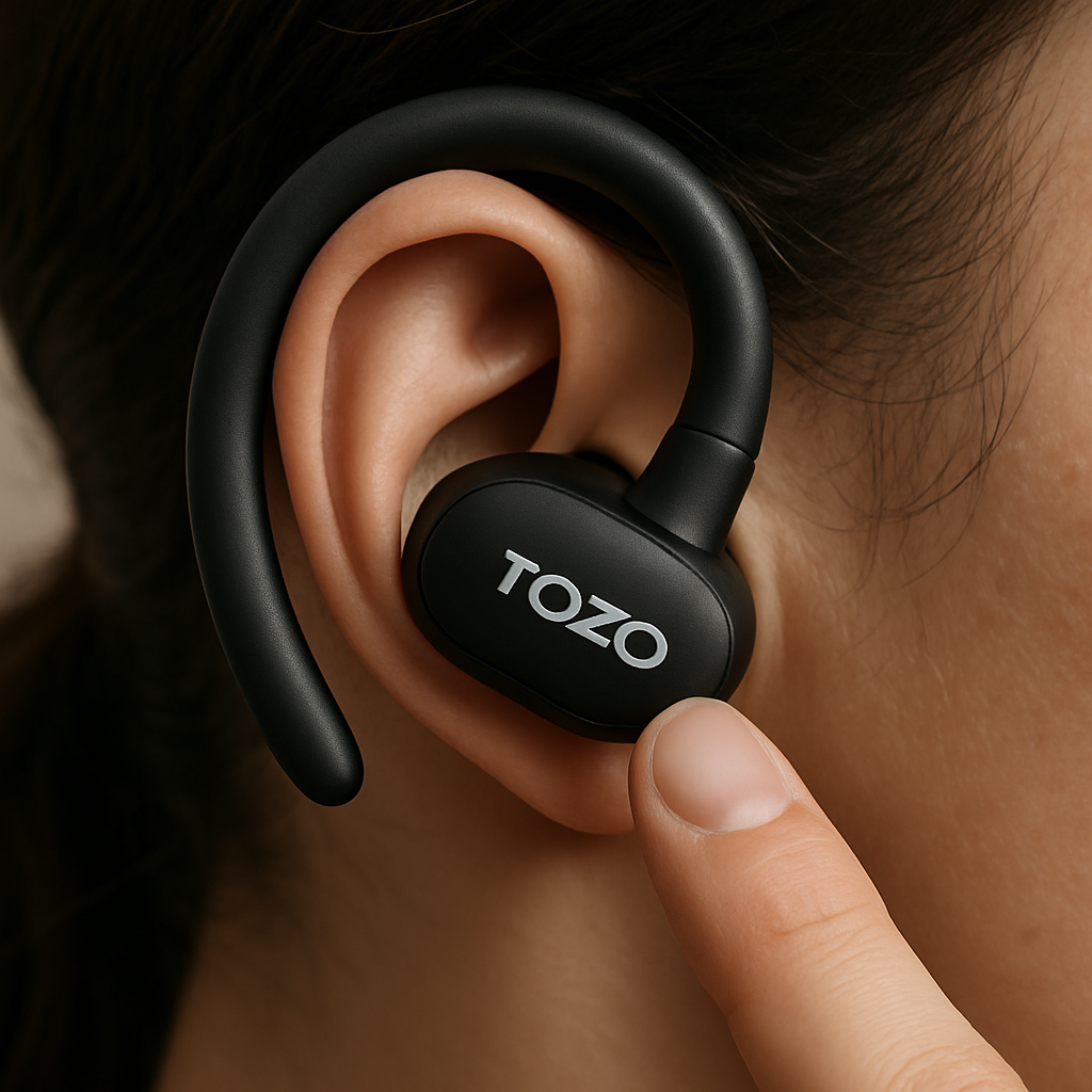 TOZO Open-Ear True Wireless Bluetooth Earbuds Ear-Hook Sport