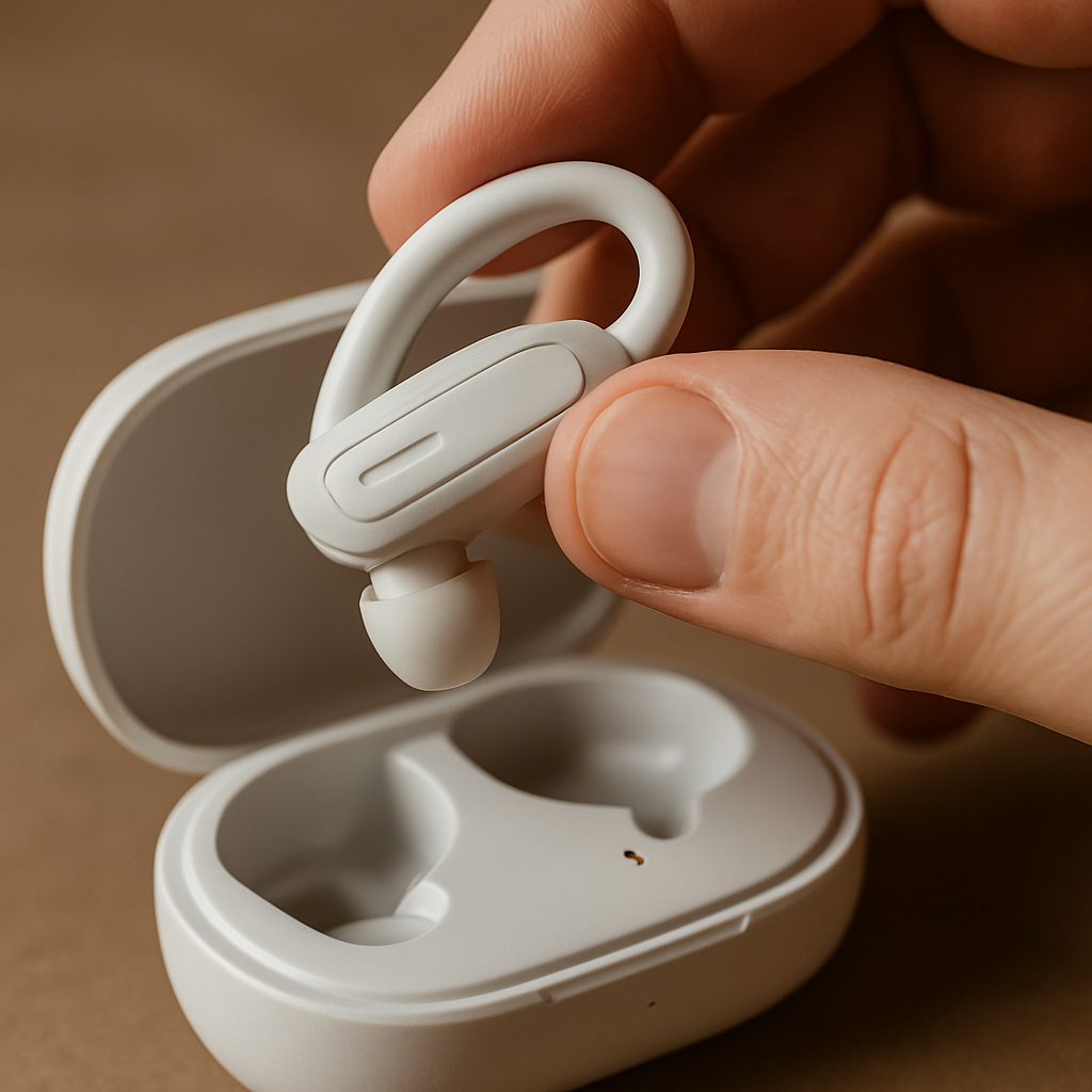 T17 True Wireless Sport Earbuds Ear-Hook Bluetooth Charging Case
