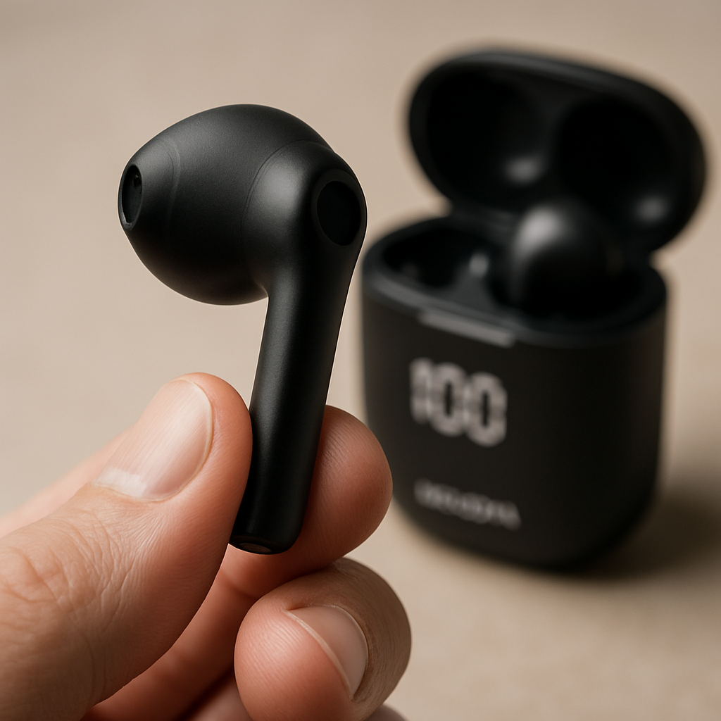 BOLOXA S10 True Wireless Earbuds AirPods-Style LED Display Case