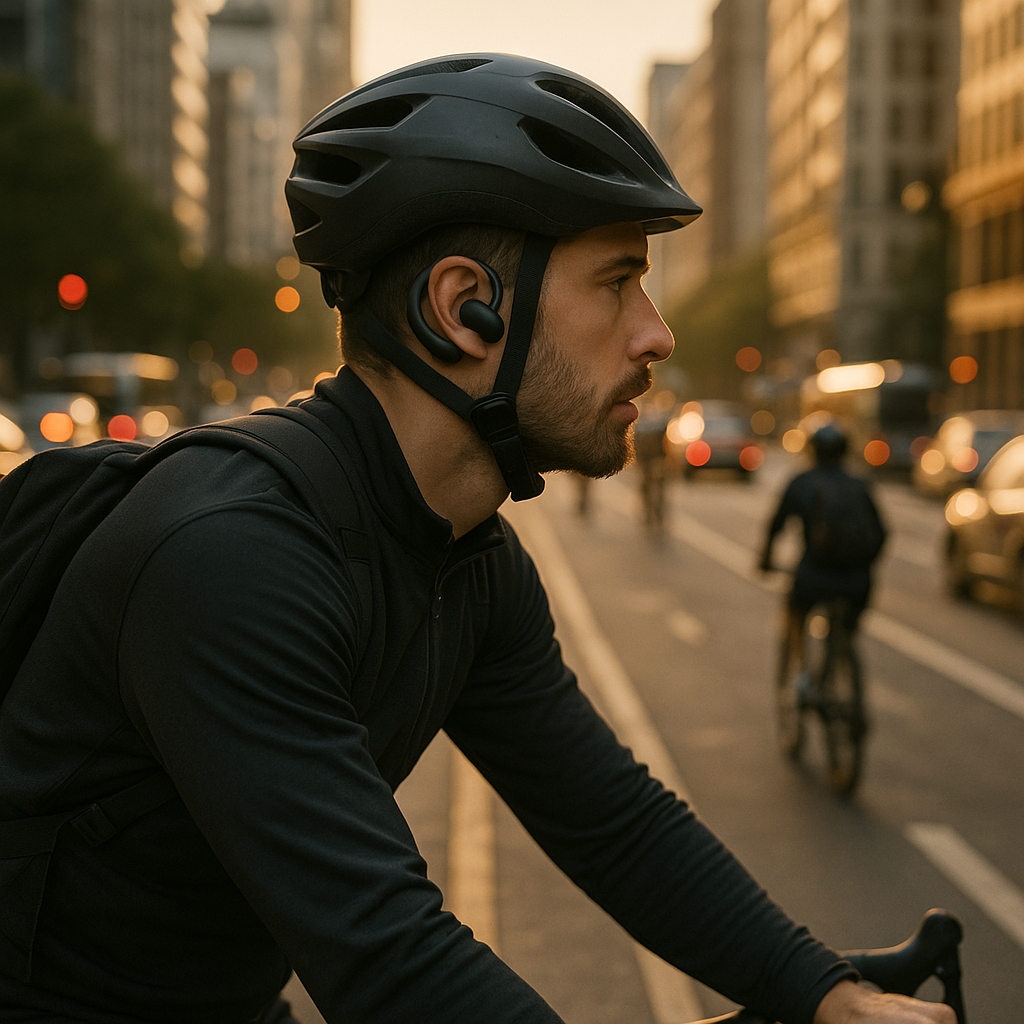OWS Wireless Earbuds Open-Ear Sport Driving Cycling Bluetooth