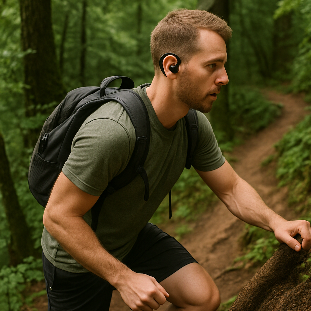 OWS Wireless Earbuds Open-Ear Sport Driving Cycling Bluetooth
