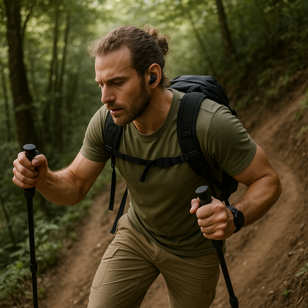 TP01 Over-Ear True Wireless Hi-Fi Sport Earbuds Workout
