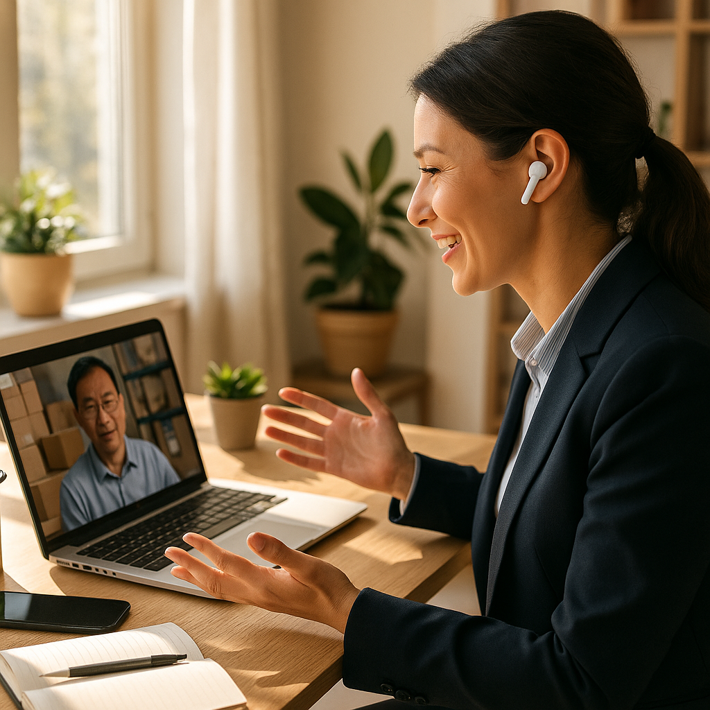 M111 AI Translator Earbuds Real-Time Multi-Language Bluetooth