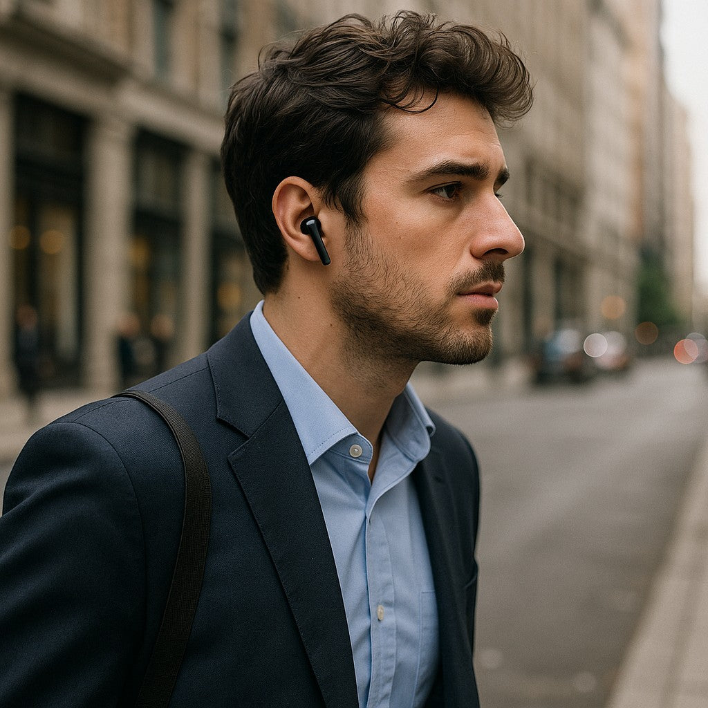 FOYCOY A11 True Wireless Earbuds AirPods-Style Digital Display TWS